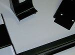 Powder coating on parts